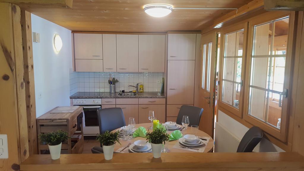 Holzhaus Bei Interlaken Ringgenberg Dış mekan fotoğraf